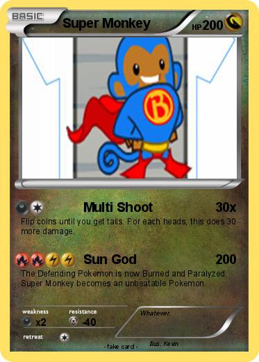 Pokemon Super Monkey