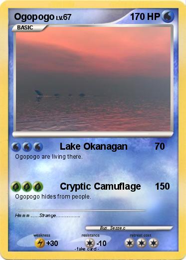 Pokemon Ogopogo
