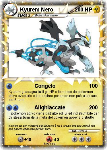 Pokemon Kyurem Nero