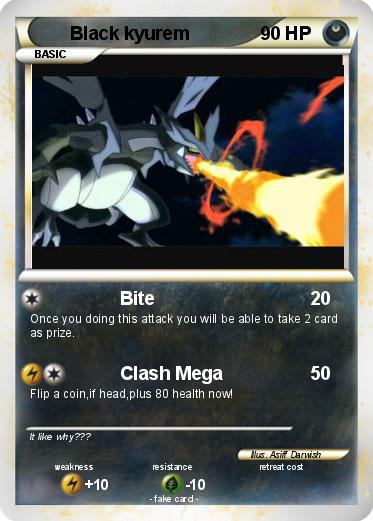 Pokemon Black kyurem