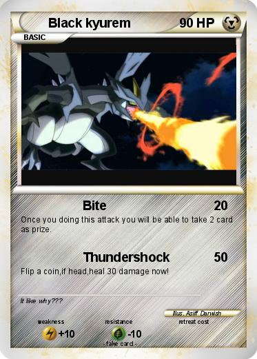 Pokemon Black kyurem