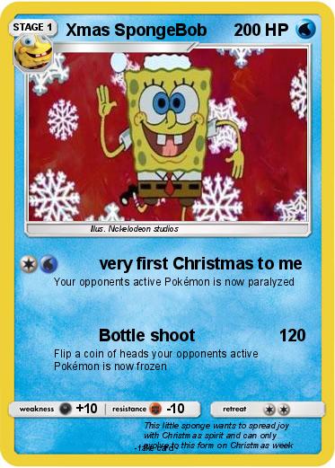 Pokemon Xmas SpongeBob