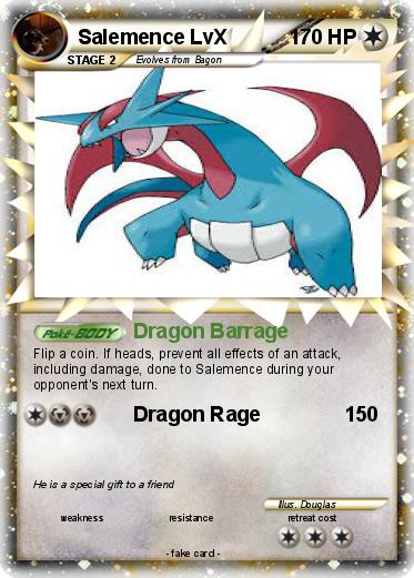 Pokemon Salemence LvX