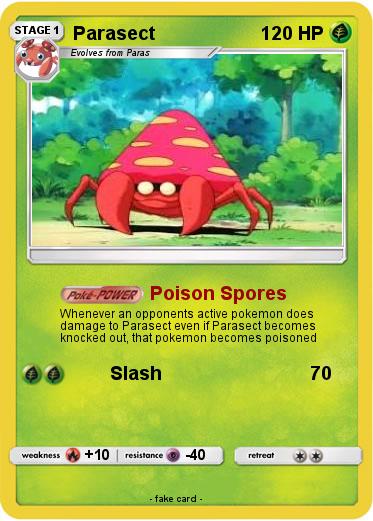 Pokemon Parasect