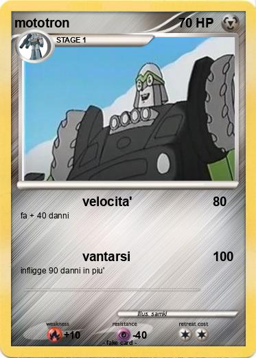 Pokemon mototron