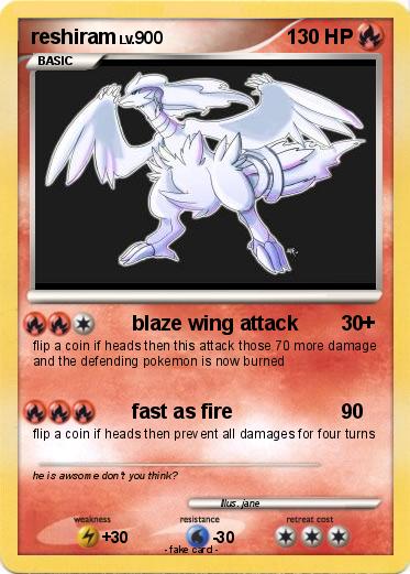Pokemon reshiram