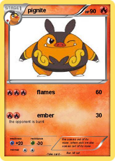 Pokemon pignite