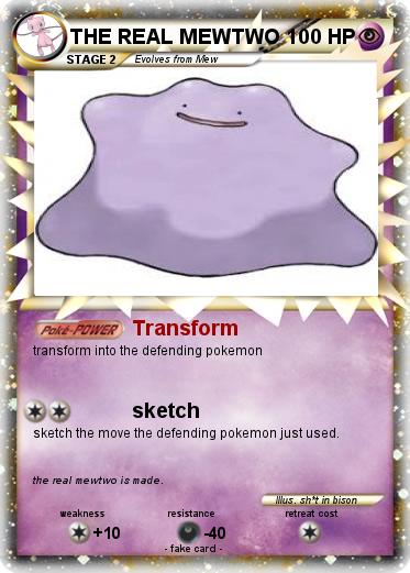 Pokemon THE REAL MEWTWO