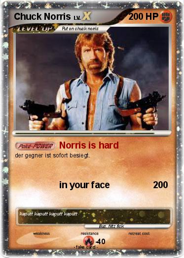 Pokemon Chuck Norris