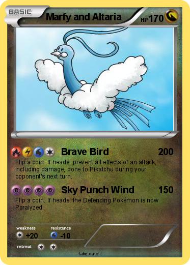 Pokemon Marfy and Altaria