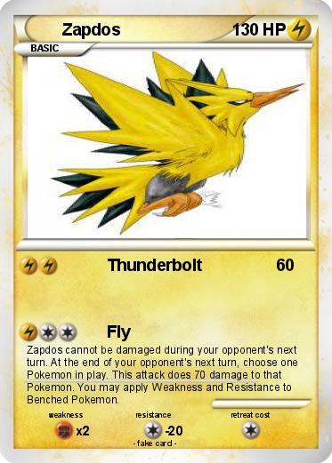 Pokemon Zapdos