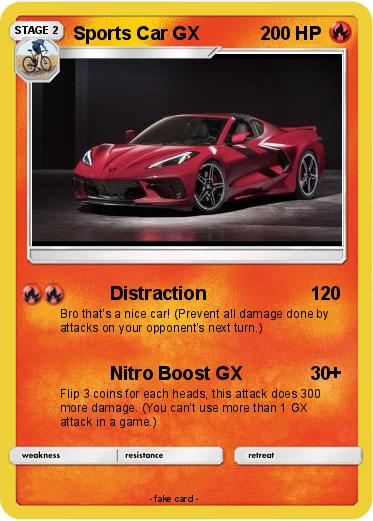Pokemon Sports Car GX