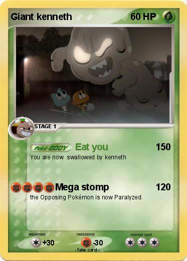 Pokemon Giant kenneth
