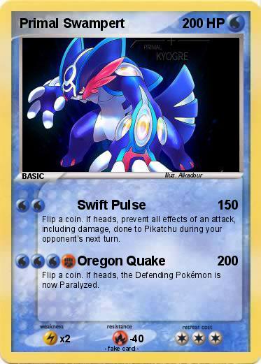 Pokemon Primal Swampert