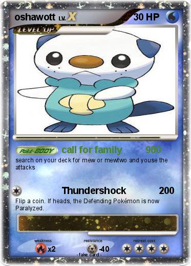 Pokemon oshawott