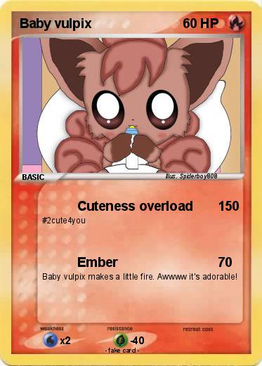 Pokemon Baby vulpix
