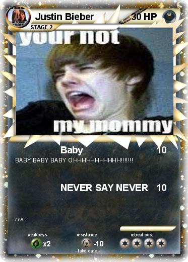 Pokemon Justin Bieber