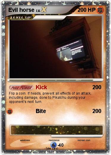 Pokemon Evil horse