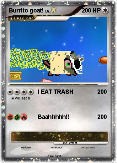 Pokemon Burrito goat!