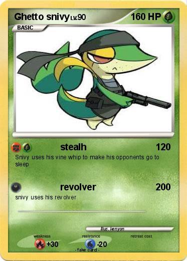 Pokemon Ghetto snivy