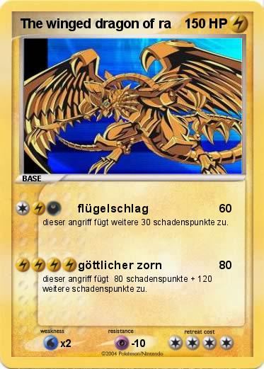 Pokemon The winged dragon of ra