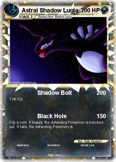 Pokemon Astral Shadow Lugia