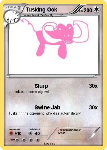 Pokemon Tusking Ook