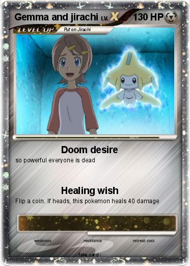 Pokemon Gemma and jirachi