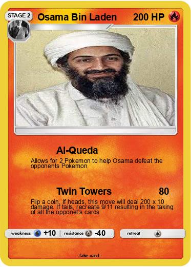 Pokemon Osama Bin Laden