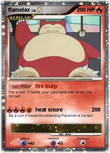 Pokemon flamelax