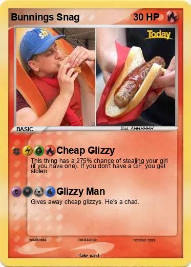 Pokemon Bunnings Snag