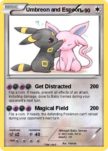 Pokemon Umbreon and Espeon