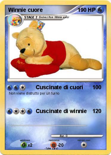 Pokemon Winnie cuore