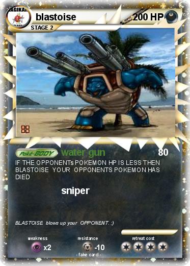 Pokemon blastoise