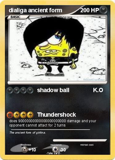 Pokemon dialiga ancient form