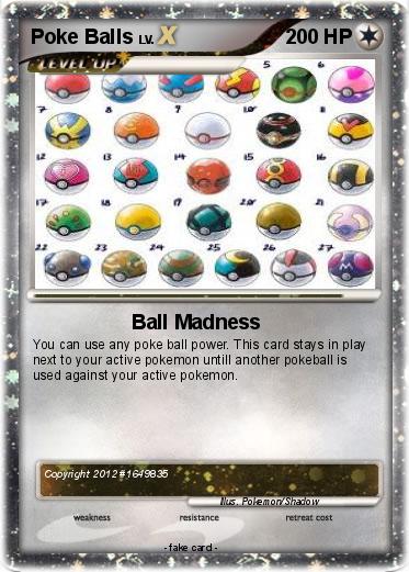 Pokemon Poke Balls