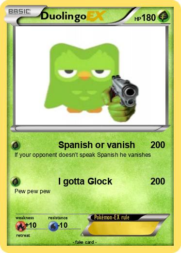 Pokemon Duolingo