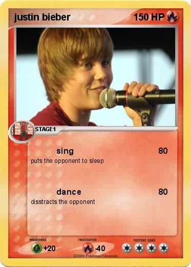 Pokemon justin bieber
