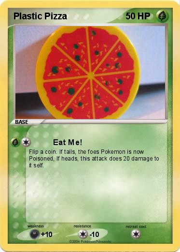 Pokemon Plastic Pizza