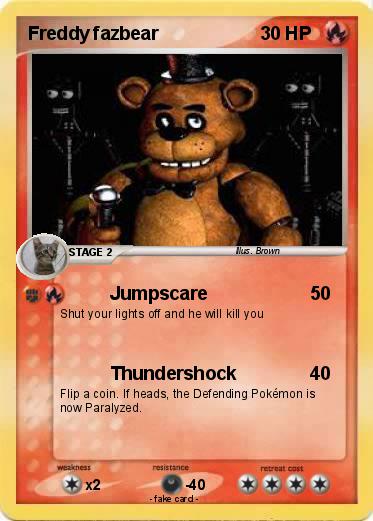 Pokemon Freddy fazbear