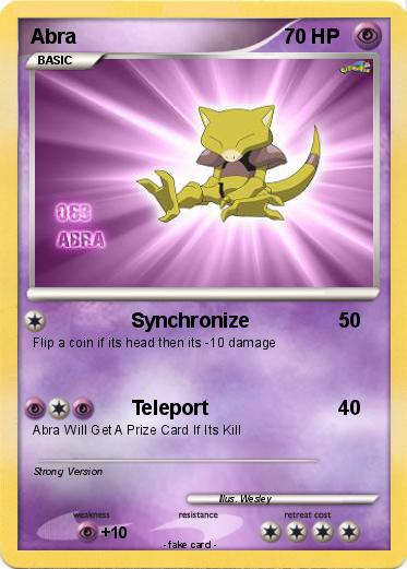 Pokemon Abra