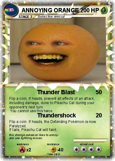 Pokemon ANNOYING ORANGE