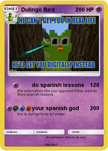 Pokemon Dulingo Bird