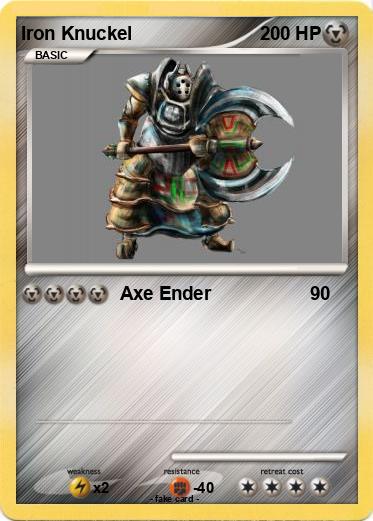 Pokemon Iron Knuckel