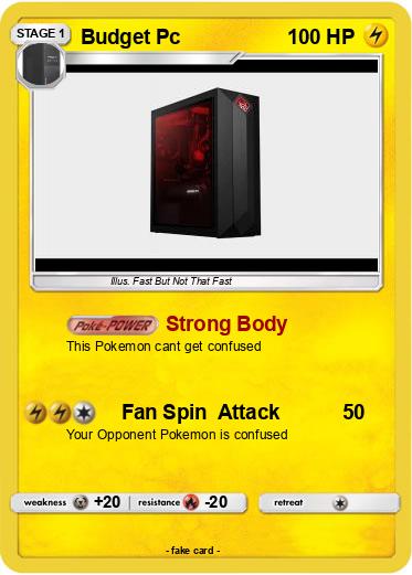 Pokemon Budget Pc
