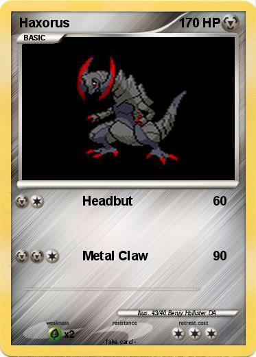 Pokemon Haxorus