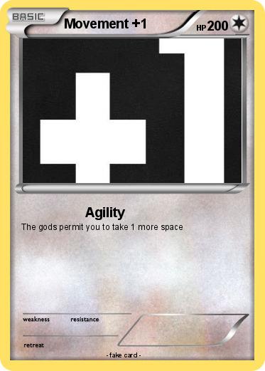 Pokemon Movement +1