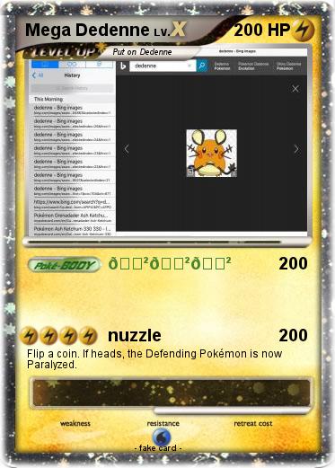 Pokemon Mega Dedenne