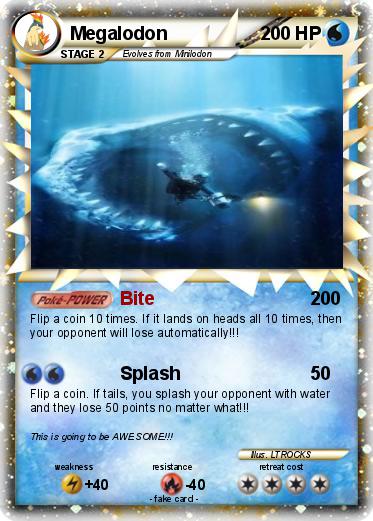 Pokemon Megalodon