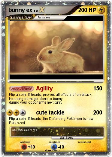 Pokemon bunny ex